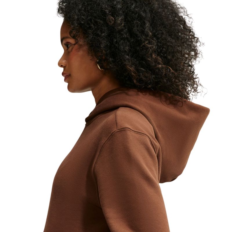 Nike Studio Fleece Medium Weight Women's Sweatshirt Light barna pulóver IM8100259