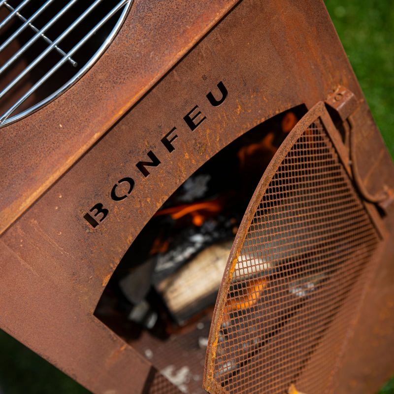 Inny BonFeu BonCarré garden fireplace rusty 3503R Egyéb