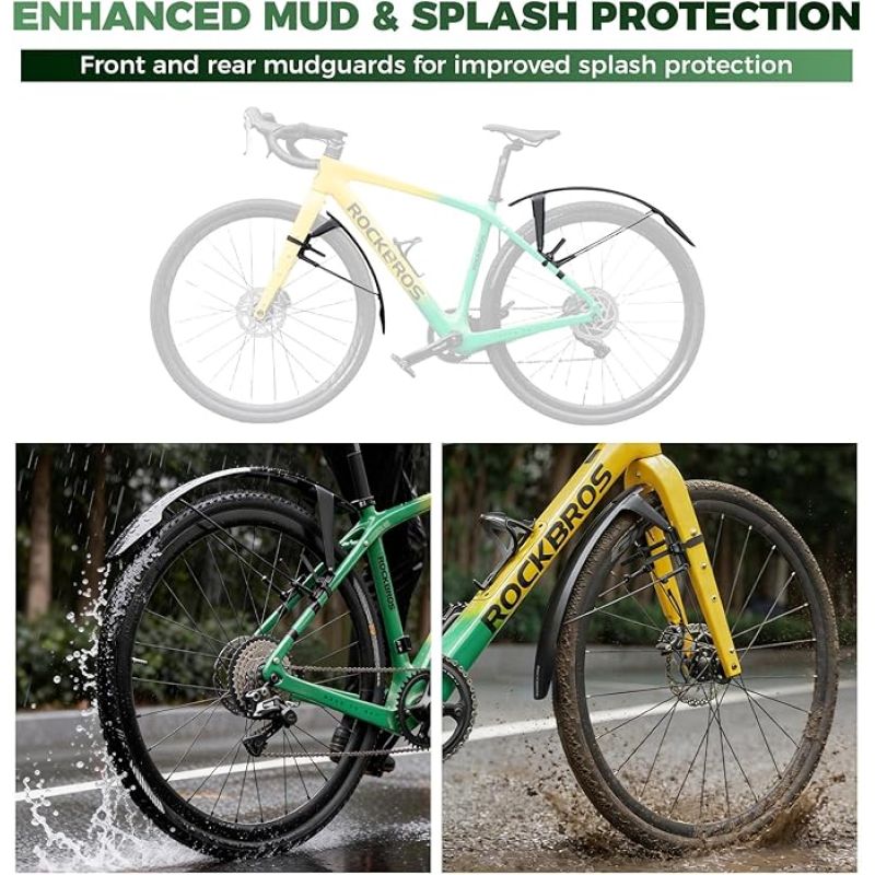 Rockbros bicycle fender set 26-27.5",700c