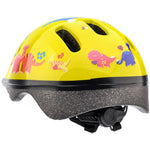 Meteor KS06 Dino bicycle helmet size S 48-52 cm Jr sárga helmets