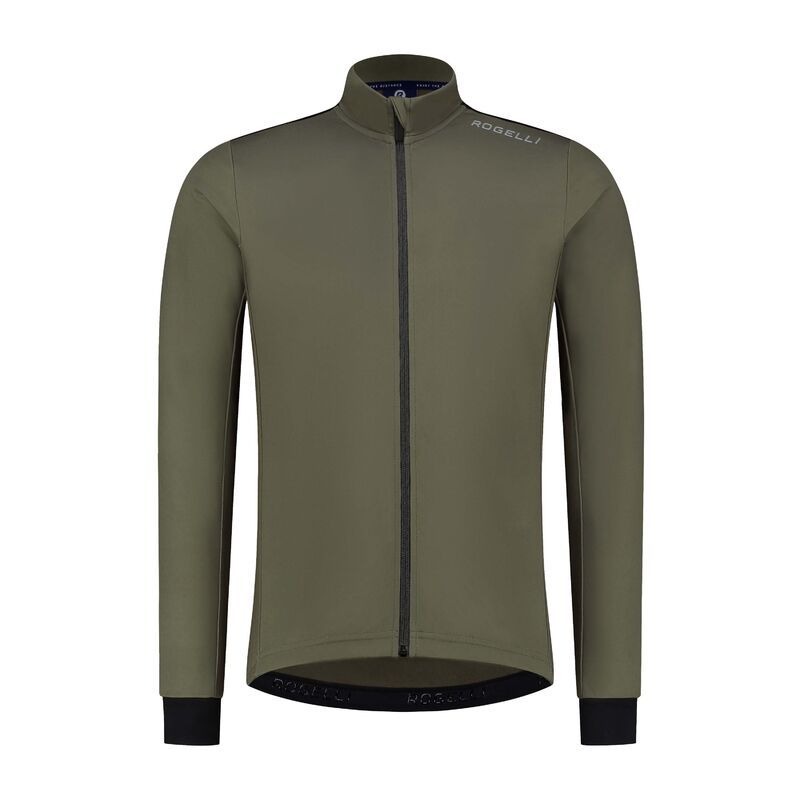 Rogelli CORE long sleeve t-shirt green zöld kerékpáros ruha SIROG352423.XL