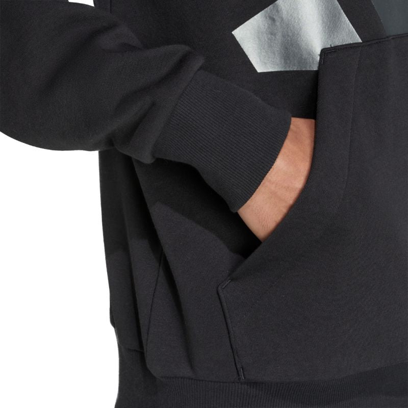 adidas Men's Holiday 3S Hoodie Black JM1698 General