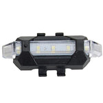 XQMAX Front and Rear LED Bicycle Light Set with USB Charging készlet GSP-466691