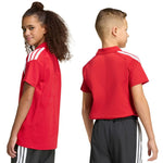 adidas Tiro 26 League T-shirt for kids KF3408 piros póló