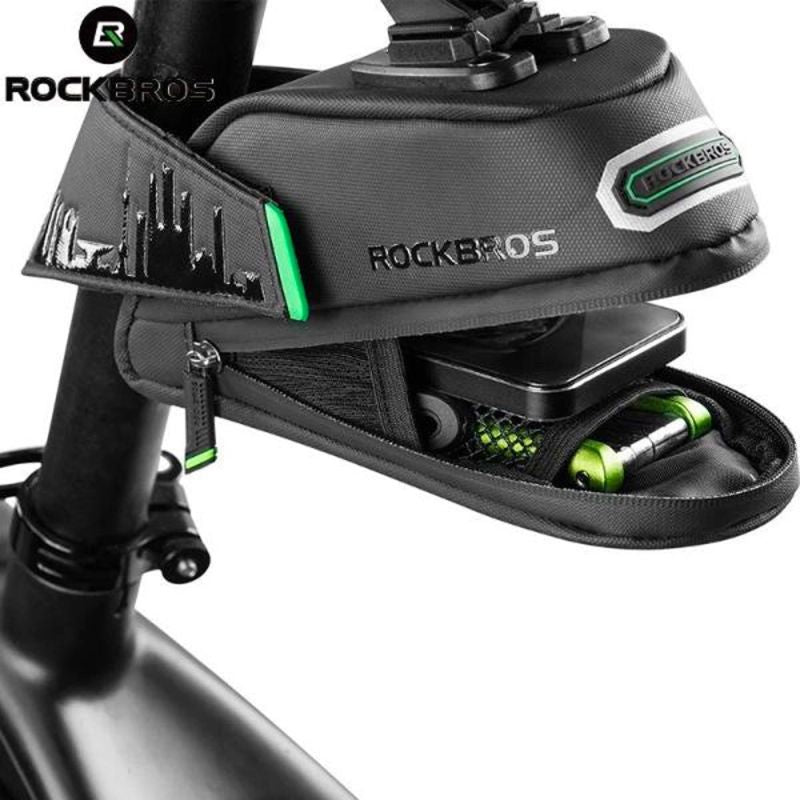 Rockbros C27-1 bicycle under the saddle - black fekete táska