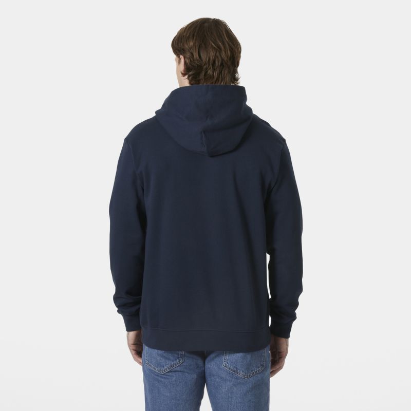 Helly Hansen Core Graphic Sweat Hoodie M 53924 596 Kapucnis pulóver