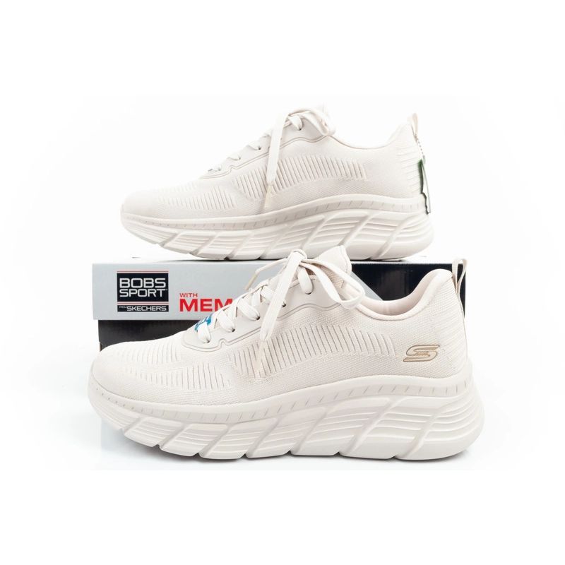 Skechers Bobs B Flex sneakers W bézs cipő