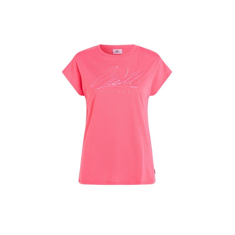 O'Neill Signature Essentials T-Shirt W rózsaszín póló