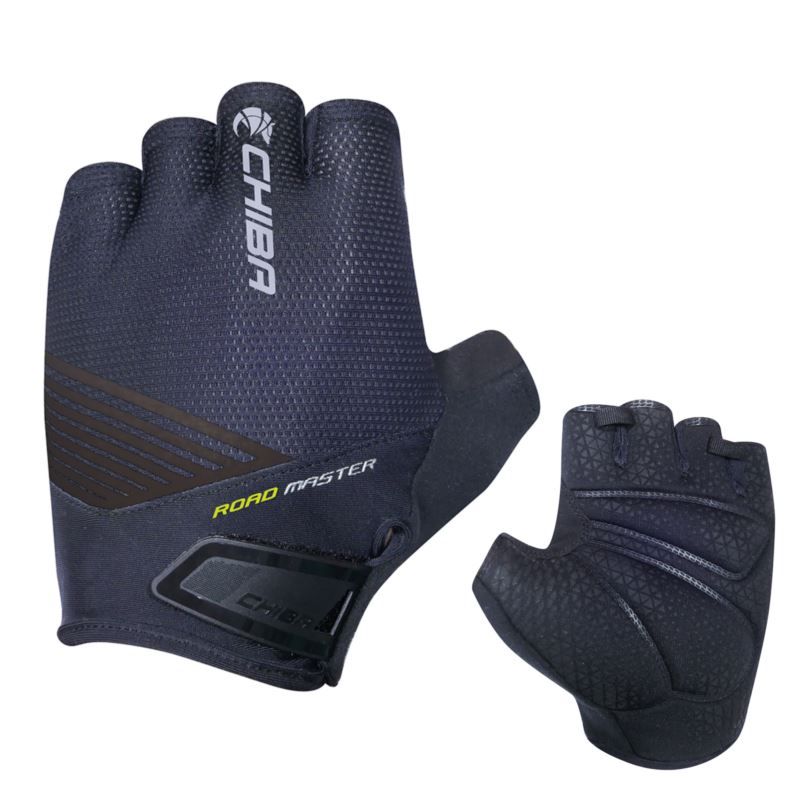 CHIBA ROAD MASTER XS gloves black fekete kesztyű
