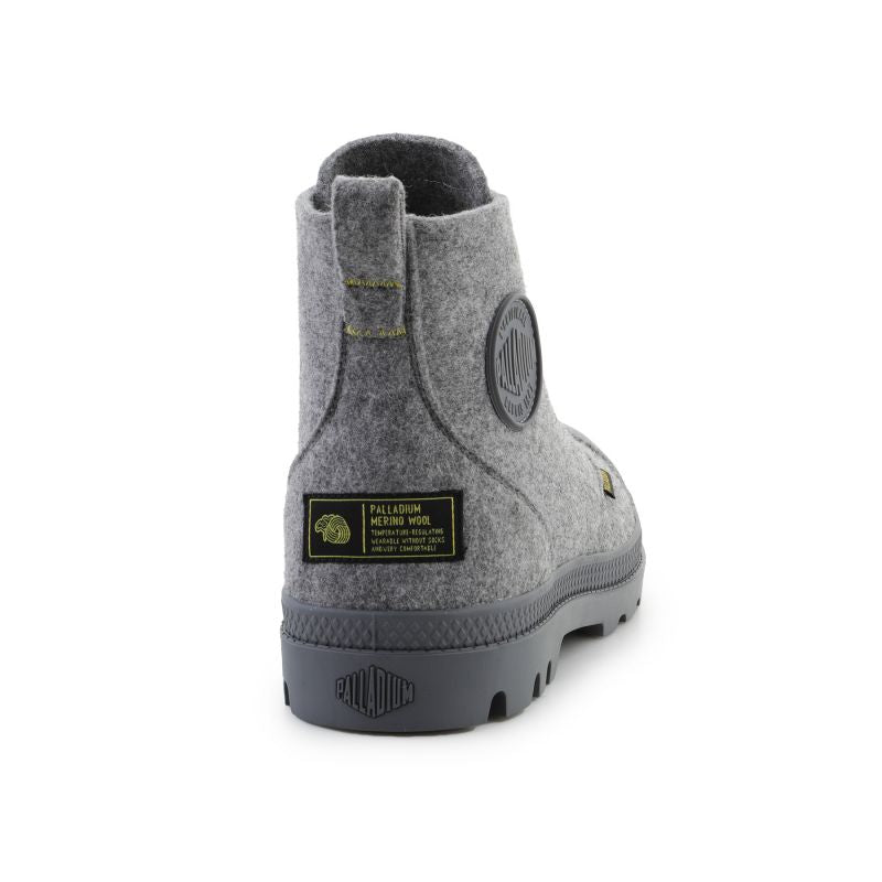 Palladium Pampa Hi Merino shoes 74377-027-M Gray Cipő