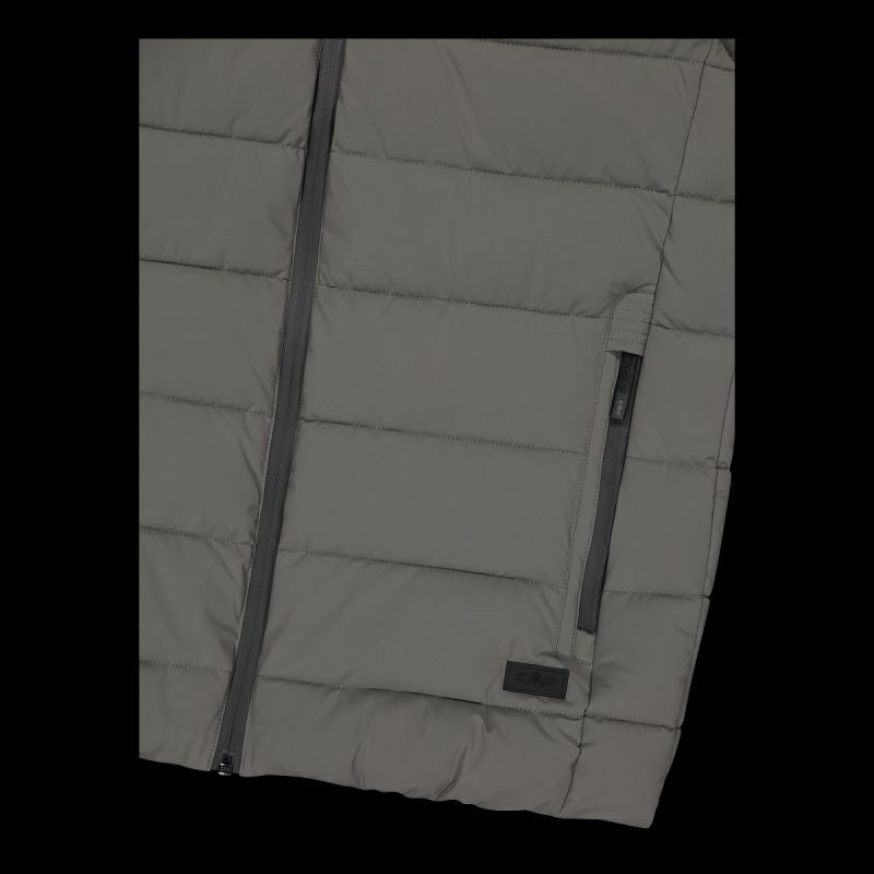 CMP men's insulated vest, winter sports vest, gray ( ) szürke vests