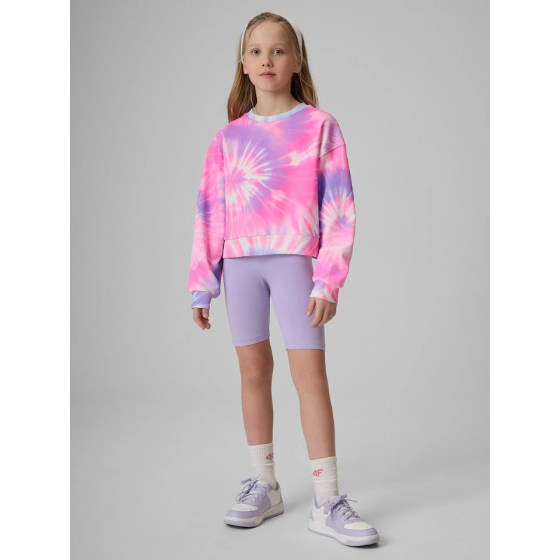 4F Girls' loose sweatshirt without hood 158/164 kapucnis pulóver 4FJRSS26TSWSF2935-90A