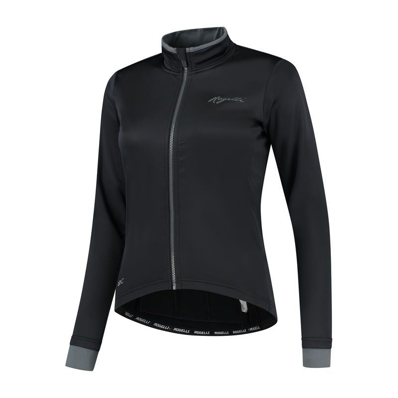 Rogelli ESSENTIAL women's winter fekete dzseki