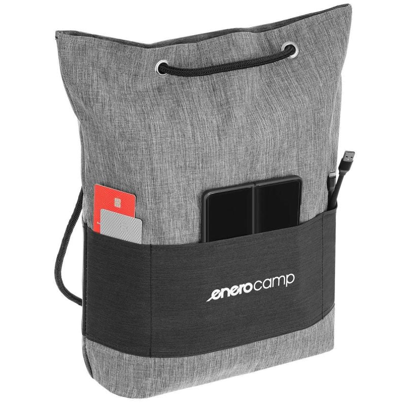 Enero THERMAL BAG BACKPACK 2IN1 GRAY 26L CAMP szürke backpacks, bags