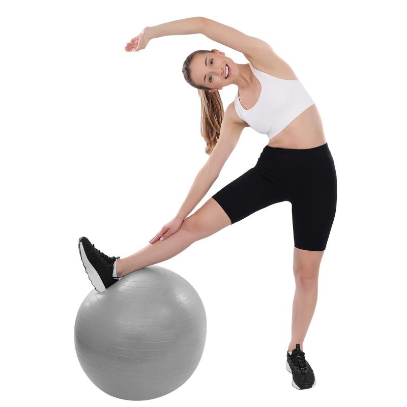 XQMAX Fitness 75cm Antiburst Gray szürke futball labda GSP-7076984