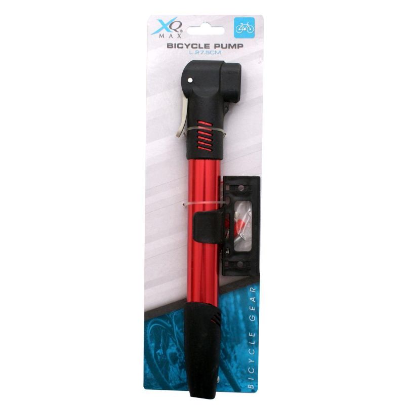 MINI Alu Xqmax Red Bicycle Pump piros pumpa GSP-510259