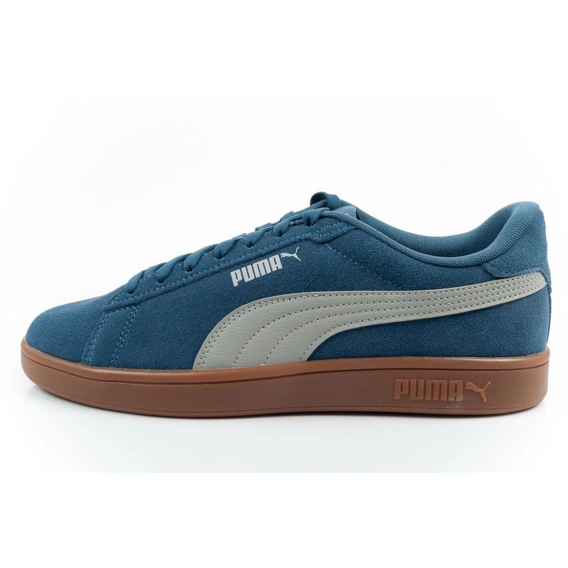 Puma men's sports sneakers Smash 3.0 leather classic fashionable blue kék utcai cipő