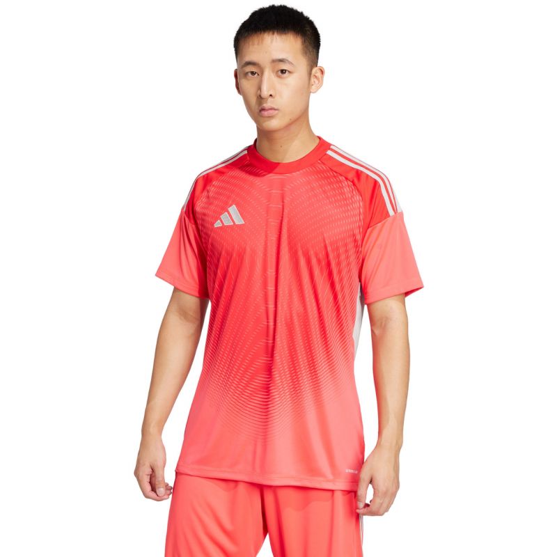 adidas Tiro 25 Competition Jersey Sleeve Men's Goalkeeper Shirt Red JI9717 piros short