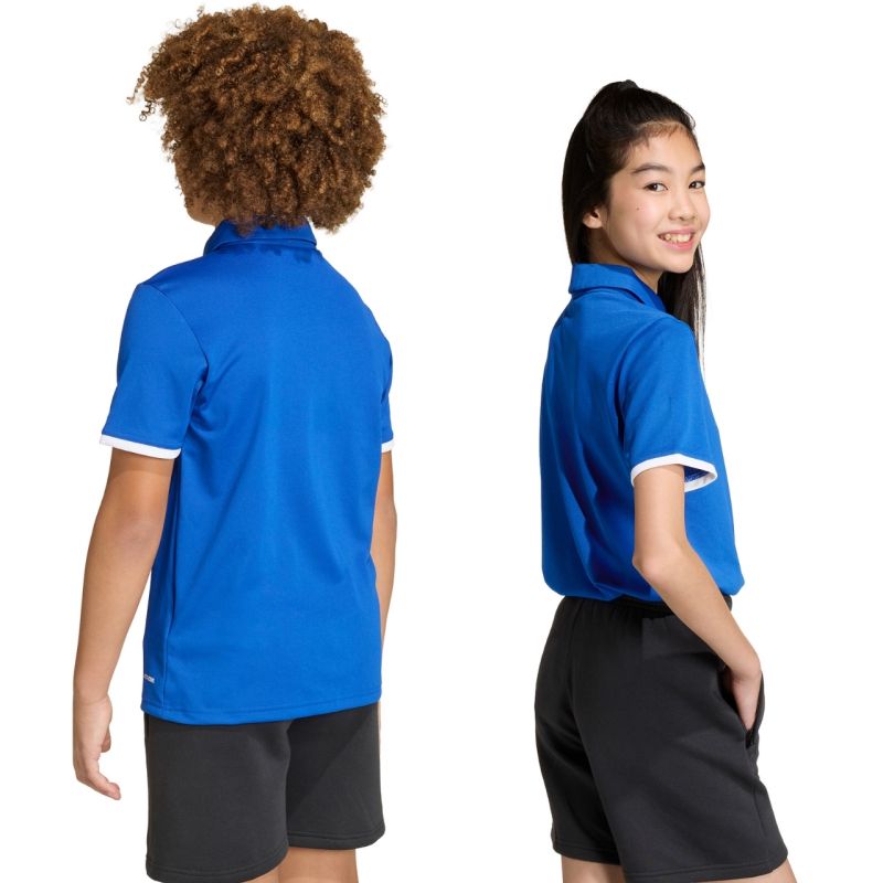 adidas Entrada 26 T-shirt for kids blue JZ6625 104cm póló