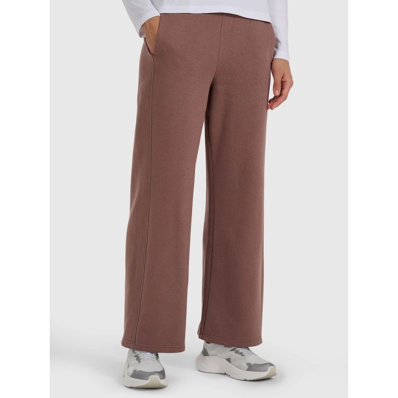 4f Women's wide-leg sweatpants 4FRAW25TTROF1614-82S General