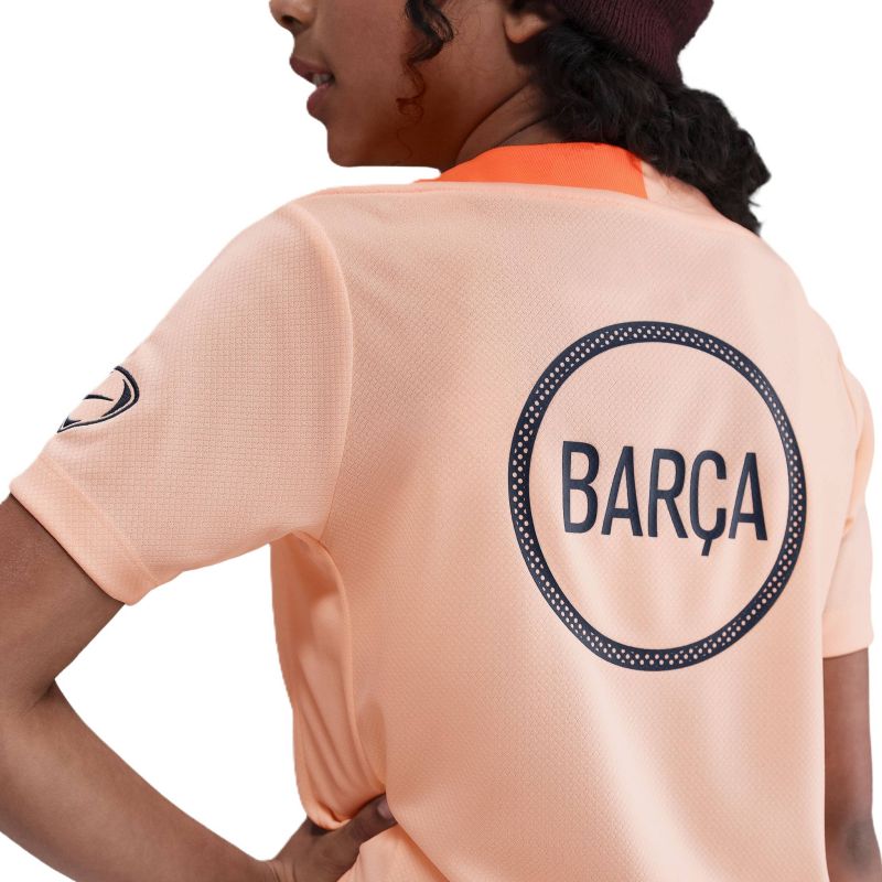 Nike Junior FC Barcelona Strike 3rd T-Shirt HM4443-808 Ruházat