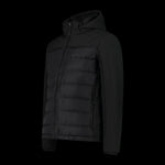 CMP men's winter with hood, sports, insulated, black ( ) fekete dzseki