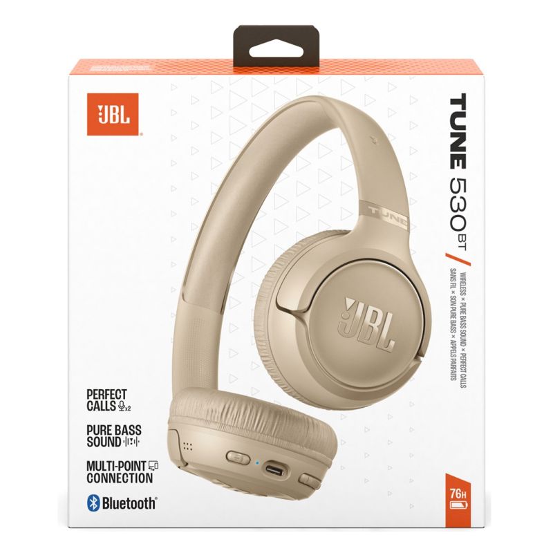 head JBL On-ear BT headphones bézs phones and accessories