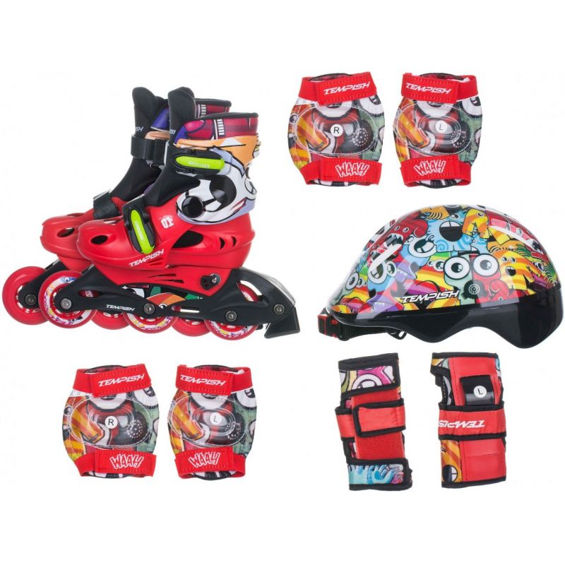 TEMPISH Baby Skate '17 1000000005 Adjustable piros roller skates