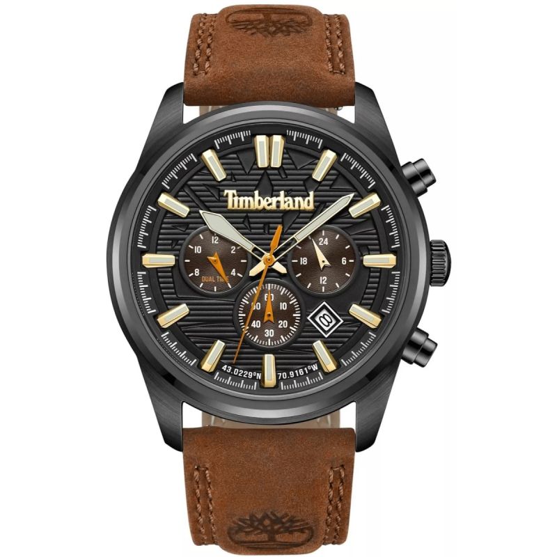 Timberland Northbridge Dual Time Men's Watch + BOX utcai cipő TDWGF0009603