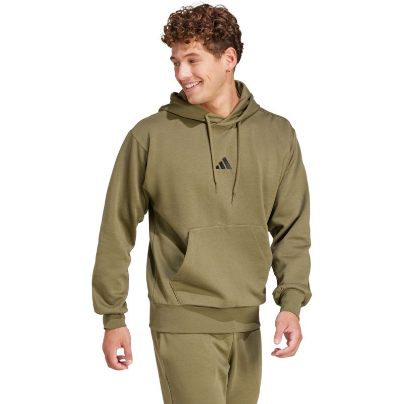 adidas Essentials Feelcozy Fleece M sweatshirt JE3799 pulóver