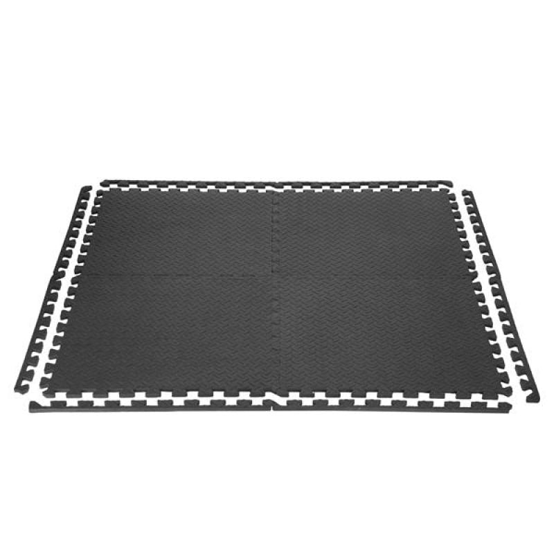 HMS Puzzle mat for strength equipment MP12 fekete fitness matrac 17-63-018