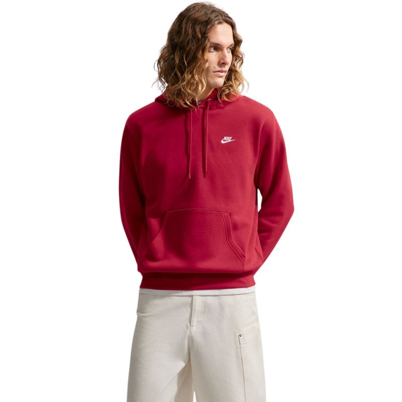 Nike Club BB men's sweatshirt red 608 2XL piros pulóver 1608832XL