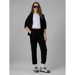 Women's regular hooded sweatshirt 4F
