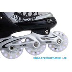 Enero Roller Skates-Roller Skates-Ice Skating 4in1 Pro Led 30-33 Gray szürke skates, roller skates