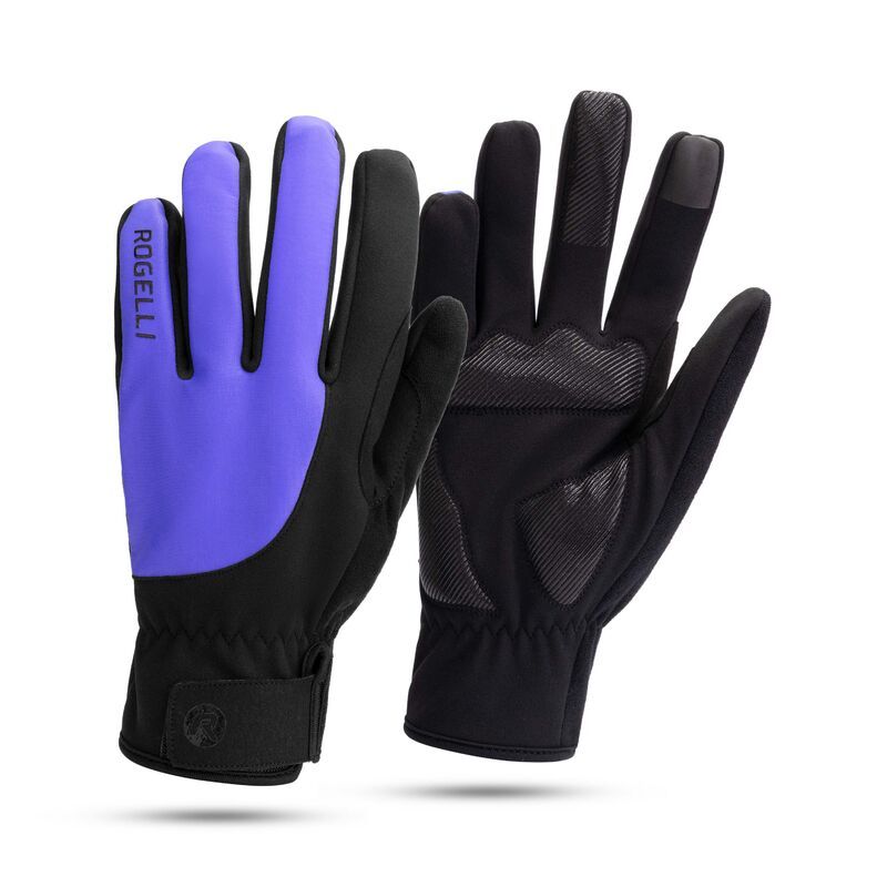 Rogelli CORE winter gloves blue kék kesztyű