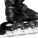 Spokey FIREFLY Inline Skates 35–38 BK/WH sípcsontvédő SPK-946367
