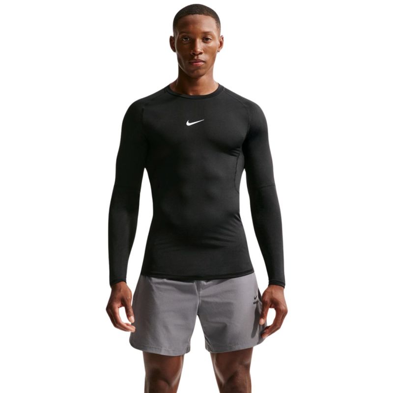 Nike Dri-Fit Pro Men's Longsleeve T-Shirt 010 2XL fekete póló 1581152XL