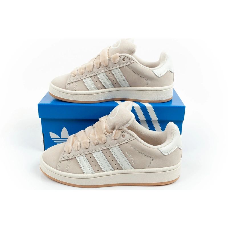 Adidas women's sports Campus 00s leather sneakers bézs utcai cipő