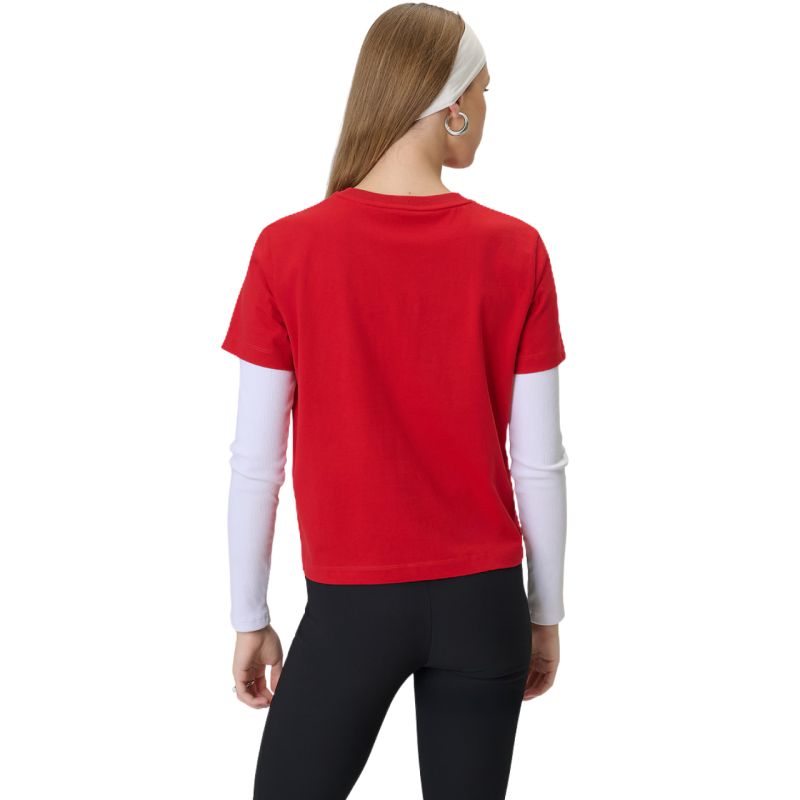 4F Women's T-shirt F2738 62S piros póló