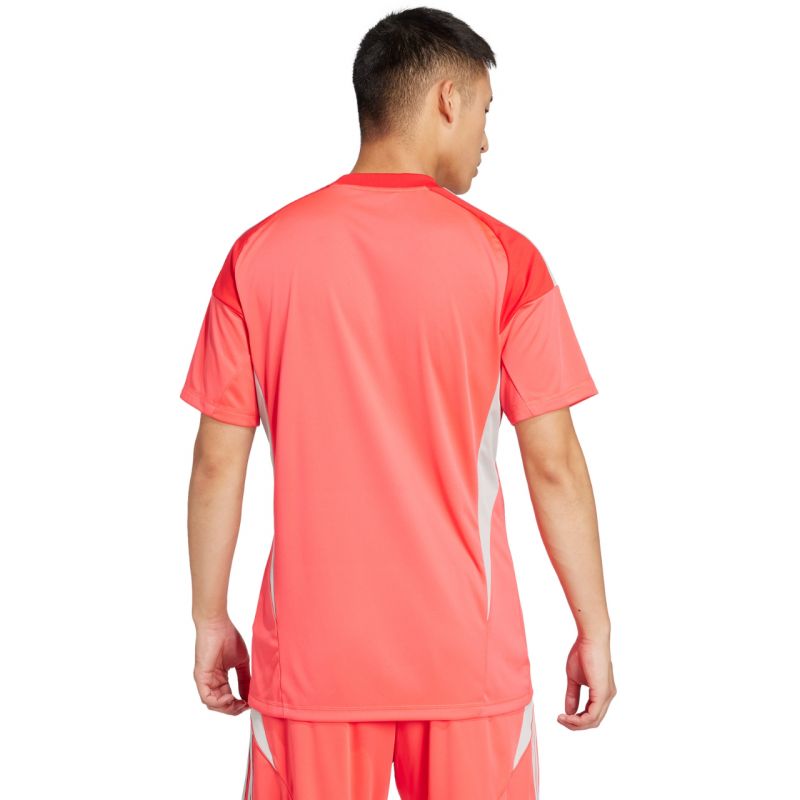 adidas Tiro 25 Competition Jersey Sleeve Men's Goalkeeper Shirt Red JI9717 piros short