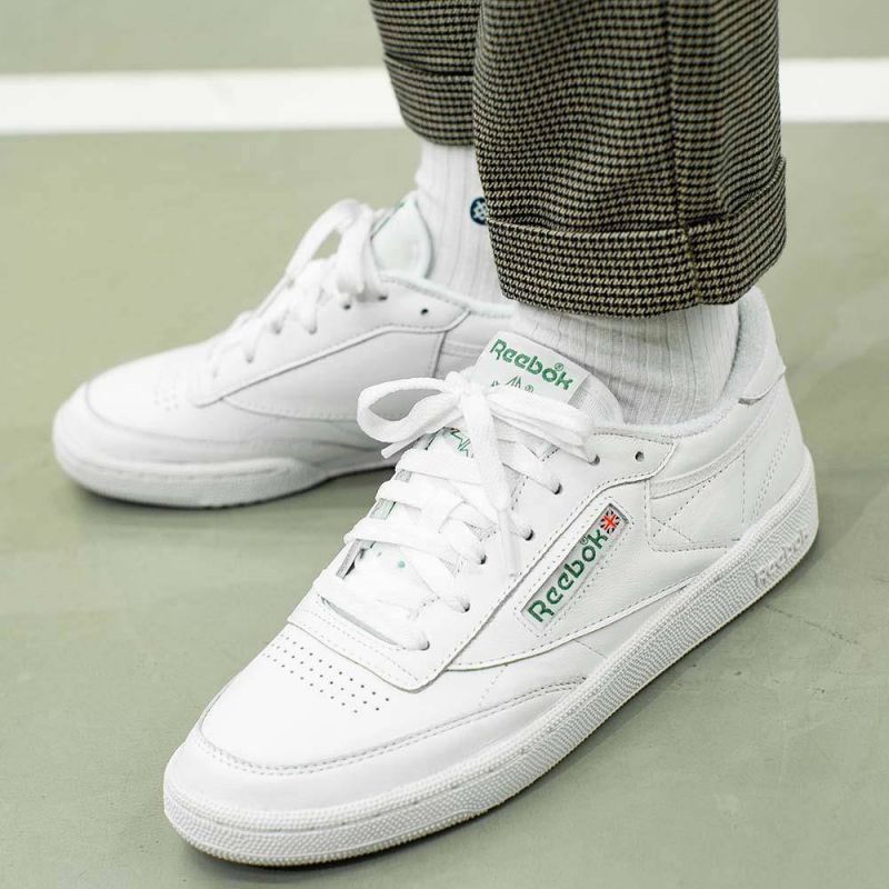 Reebok Club C Women's White Sneakers (CN0905) Cipő