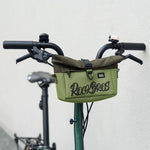 Rockbros W020-1 Foldable Handlebar Bicycle - Green zöld táska