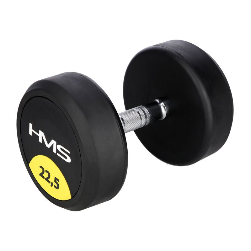 HMS Rubber-coated dumbbell 22.5kg HG PRO súlyzó 17-66-160