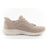 Skechers Bobs Squad Chaos SLIP-INS Women's Sports Beige bézs cipő