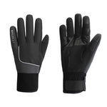 Rogelli ESSENTIAL HIVIS winter gloves 3XL fekete kesztyű