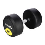 HMS Rubber-coated dumbbell 32.5kg HG PRO súlyzó 17-66-164