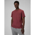 4F Men's regular plain T-shirt póló