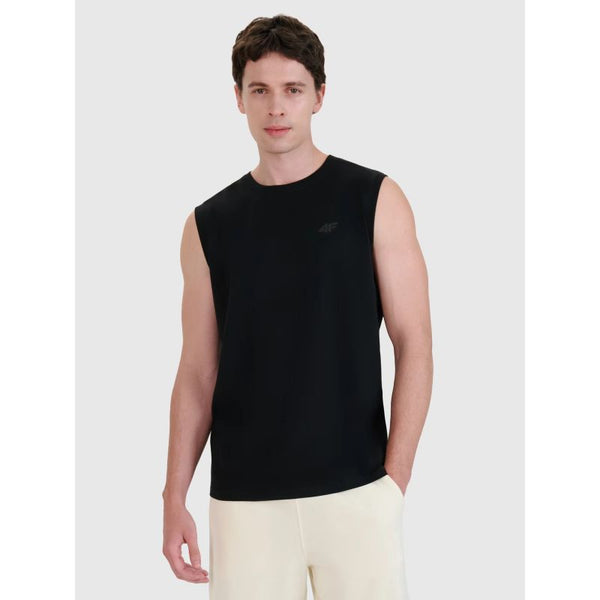 4f Men's tank top regular plain 4FWMM00TSLEM125-20S General
