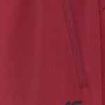 4f Men's trousers FNK M0936 dark red 4FWAW25TFTRM0936 61S Ruházat