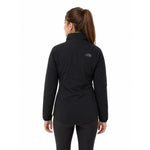The North Face women's windbreaker outdoor trekking lightweight fekete dzseki